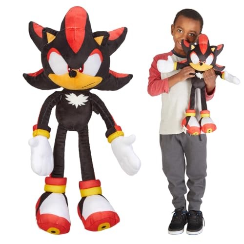 Franco Sonic Shadow the Hedgehog Anime Kids Bedding Super Soft Plush Cuddle Pillow Buddy, One Size, (Officially Licensed Product) - Bellso